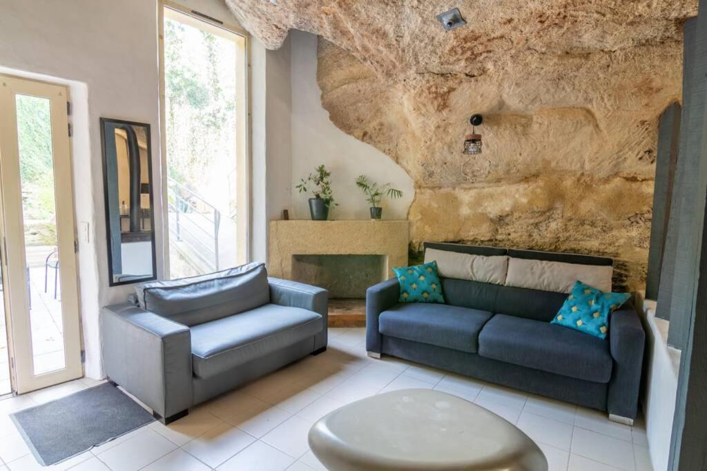 Maison Troglodytique Doue La Fontaine Экстерьер фото