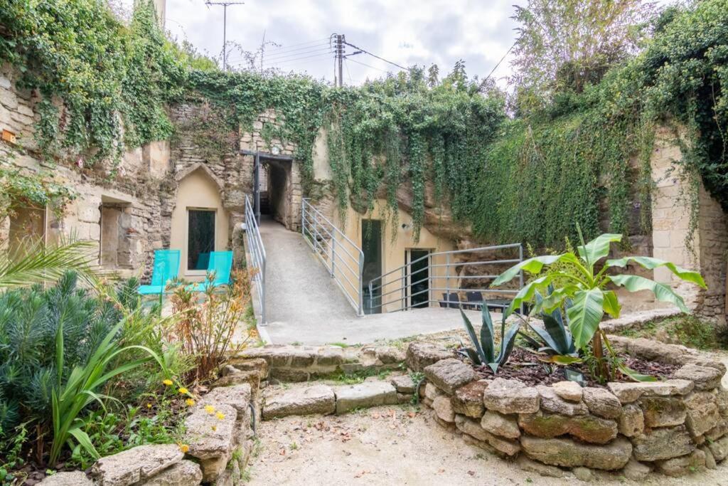 Maison Troglodytique Doue La Fontaine Экстерьер фото