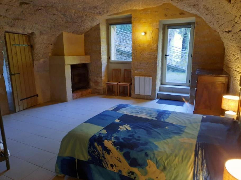 Maison Troglodytique Doue La Fontaine Экстерьер фото