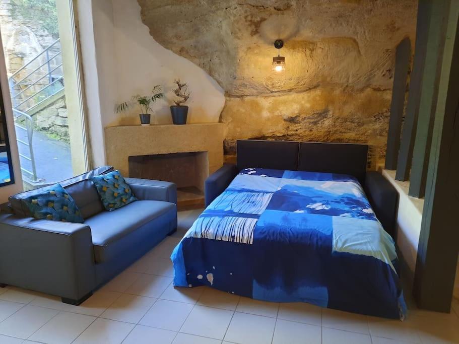 Maison Troglodytique Doue La Fontaine Экстерьер фото