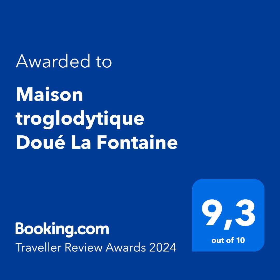 Maison Troglodytique Doue La Fontaine Экстерьер фото
